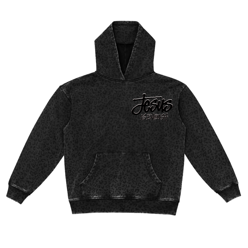 Black Leopard Hoodie preorder nov7
