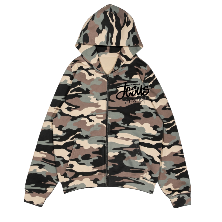Desert Camo Zip Up preorder nov 7
